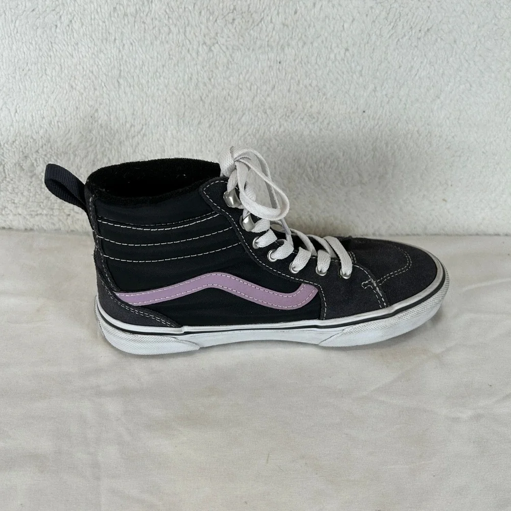 Vans Sk8-Hi Vansguard Missy Black Lavender‎ High Top Sneakers 3.0 US Missy